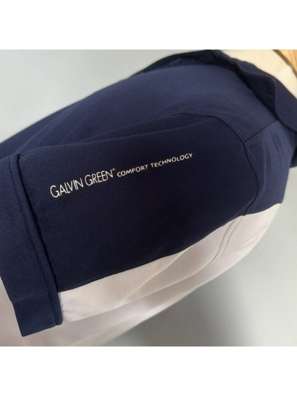 Galvin Green Golf Polo Size Large Navy Red White - Picture 3 of 7